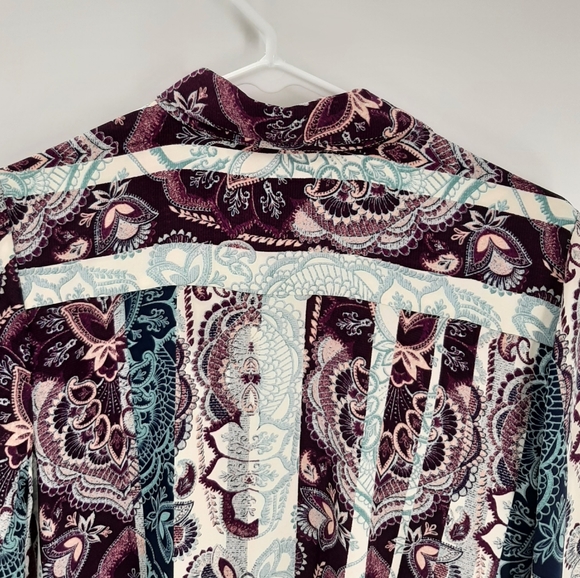 NWT Chico's hem interest tunic top sz 0 - Picture 9 of 10